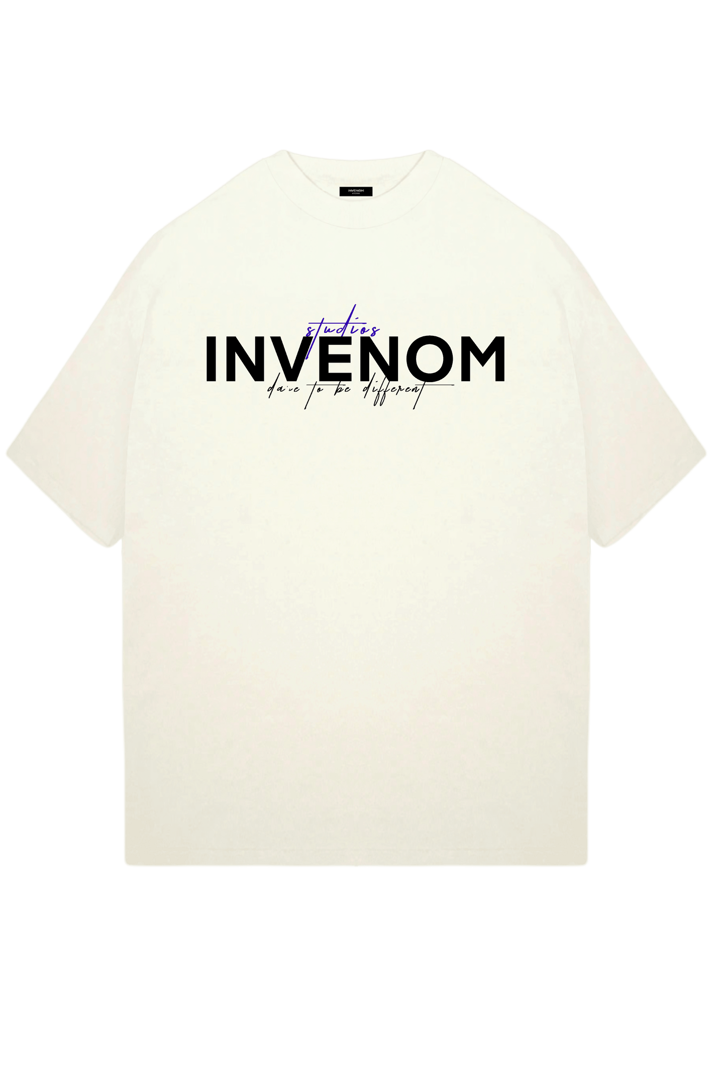 Beige logo t shirt